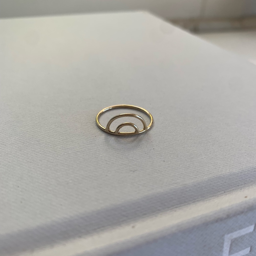 Gold Fill Rainbow Ring